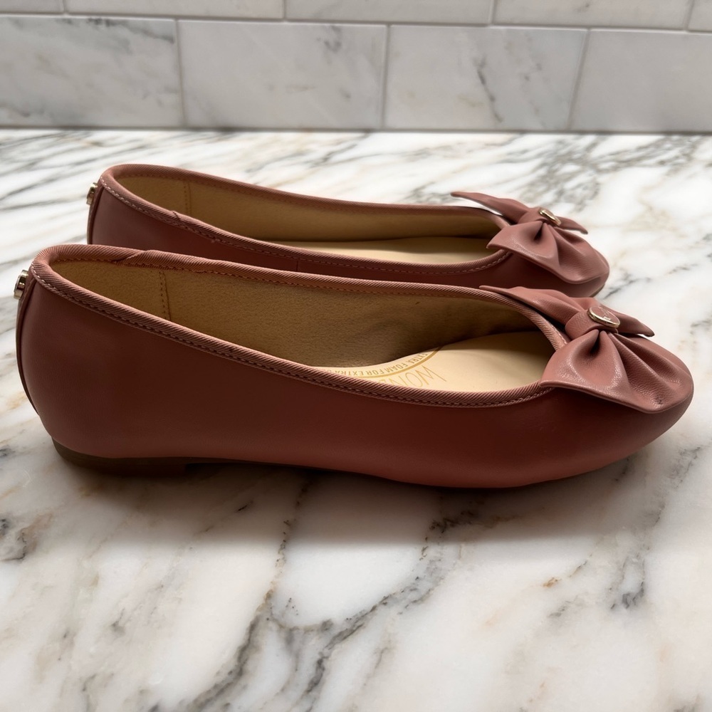 NEW CIRCUS NY Sam Edelman Carmen Bow Ballet Flats Size 5.5 - Picture 4 of 13